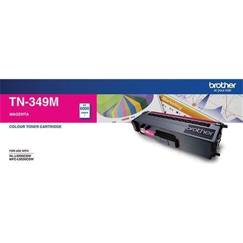 Brother TN349 / TN 349M Magenta High Yield Genuine Toner