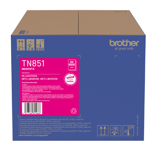 Brother TN851M / TN851 Magenta Toner