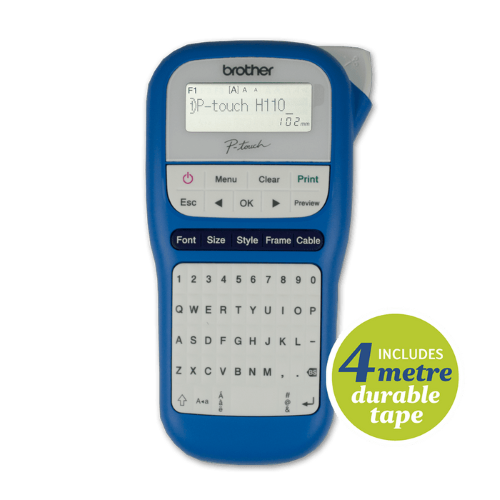 Brother PTH110 / PTH 110 PTouch Label Maker, Blue