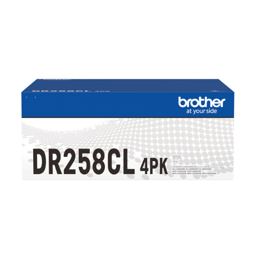 Brother DR258CL Drum Unit 4's Pack