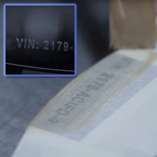 Brother STE151 Stencil Tape for P-Touch 24mm x 3mt