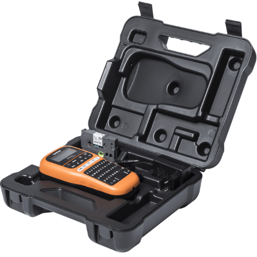 Brother PTE110VP Handheld Electrician Label Printer Including Carry Case