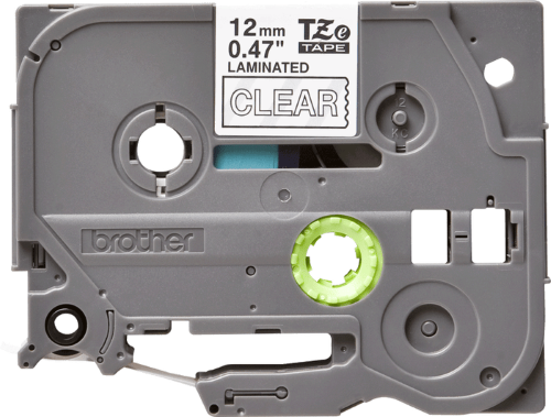 Brother TZe135 12mm TZ Tape White on Clear