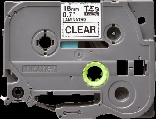 Brother TZe141 18mm TZ Tape Black on Clear
