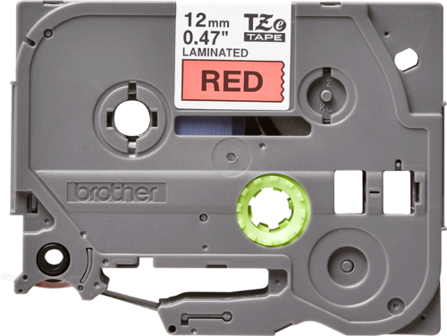 Brother TZe431 12mm TZ Tape Black on Red