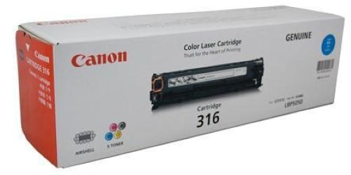 Canon 316 / Cart316C Cyan Genuine Toner