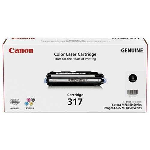 Canon 317 / Cart317BK Black Genuine Toner