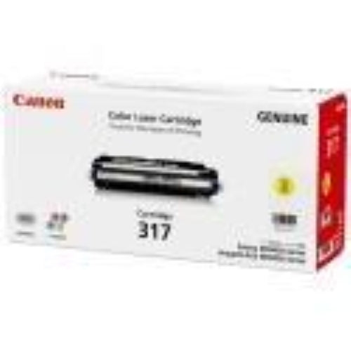 Canon 317 / Cart317Y Yellow Genuine Toner