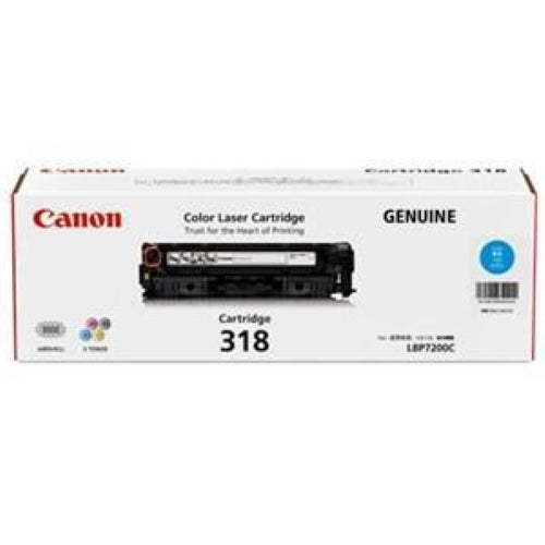 Canon 318 / Cart318C Cyan Genuine Toner