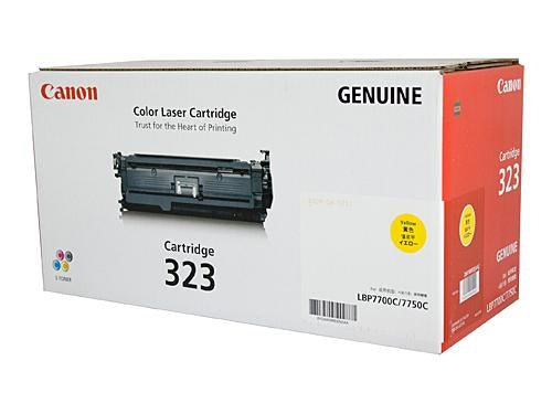 CART323Y Canon Yellow Original Toner