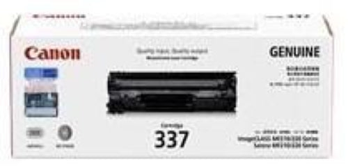 Canon 337 / Cart337 Black Genuine Toner