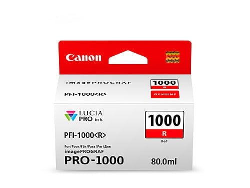 PFI1000 / PFI 1000 Red Original Canon Cartridge