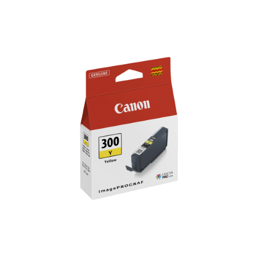 Canon PFI300 / PFI-300 Yellow Original Ink Cartridge