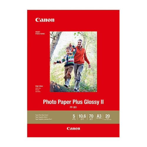 Canon A3 PP301-A3 Glossy Photo Paper 275gsm x 20 Sheets