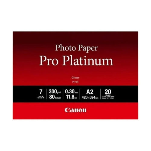 Canon A2 Pro Platinum Photo Paper 20's pack