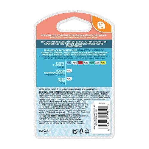 Dymo LetraTag Plastic 12mm x 4m Clear Label Tape