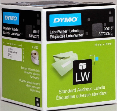 Dymo LW 89 x 28mm Address Labels (99010)