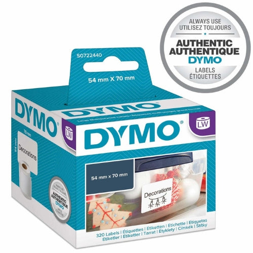 Dymo LW 54 x 70mm Multipurpose Labels (99015)