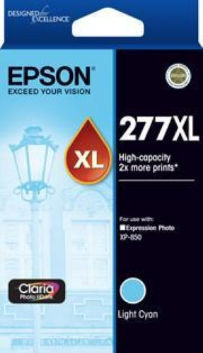 Epson 277 / 277XL Light Cyan High Capacity Claria Photo HD Original Cartridge