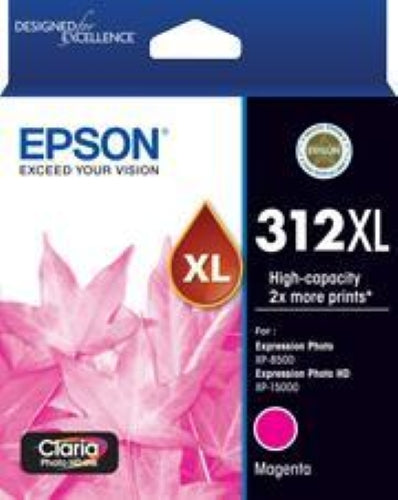Epson 312XL Claria Photo HD Magenta Original Cartridge