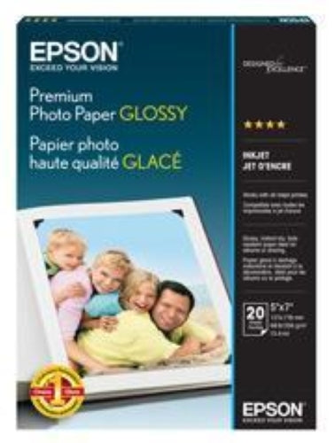 Epson Gloss 255gsm Photo Paper 5" x 7"