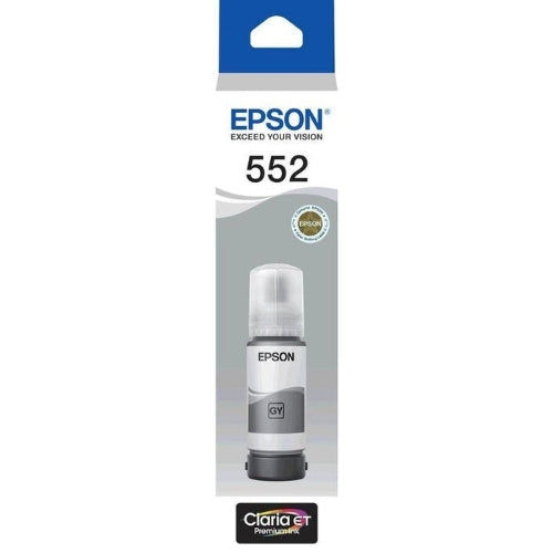 Epson T552 Claria EcoTank Ink Bottle Grey