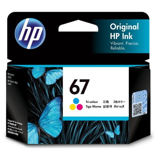 HP67 / HP 67 Original Ink Cartridge - Colour