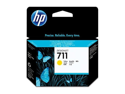 HP 711 Yellow Genuine Ink (CZ132A)