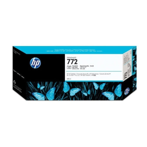 HP 772 Photo Black Genuine Ink Cartridge, 300ml (CN633A)