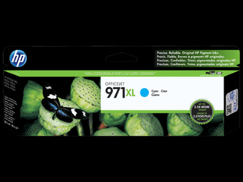 HP 971XL / HP971XL Cyan Original Ink Cartridge