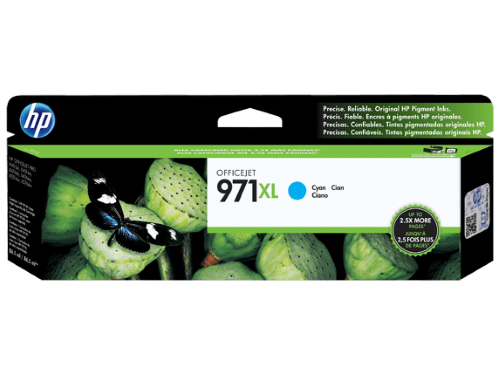 HP 971XL / HP971XL Cyan Original Ink Cartridge