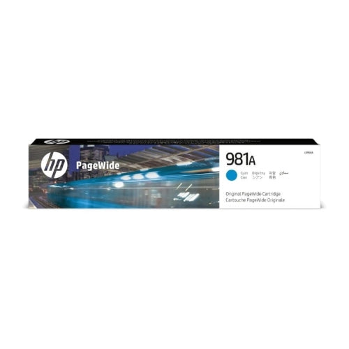 HP 981A Cyan Pagewide Ink (J3M68A)
