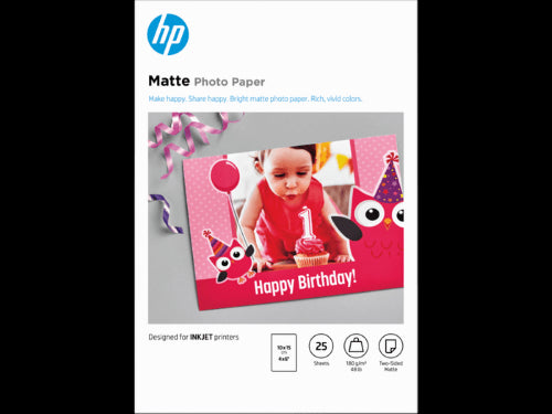HP Matte 4" x 6" Photo Paper