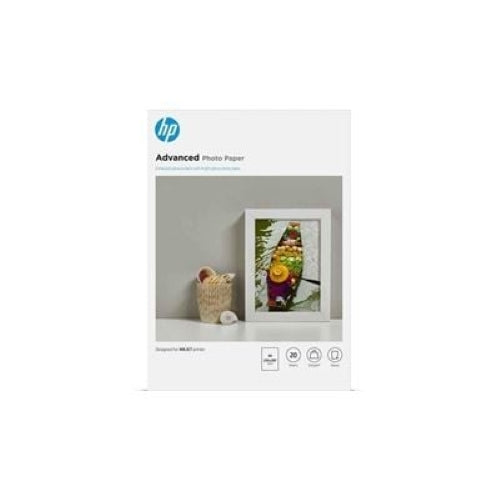 HP Advanced A4 Glossy Photo Paper 20 Sheets (9RR51A)