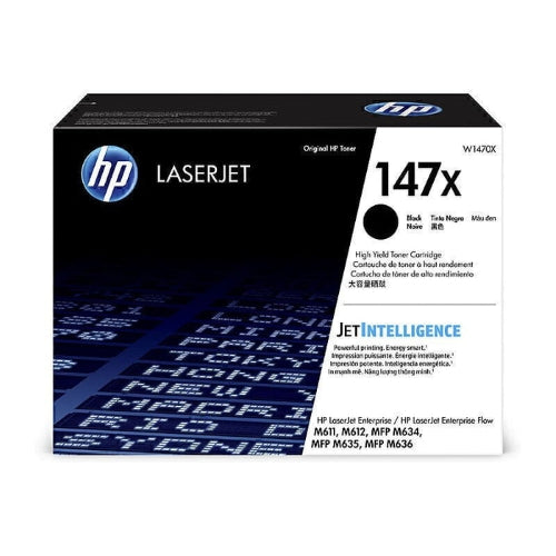 HP #147X Black W1470X Toner Cartridge