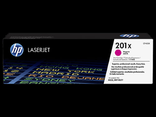 HP 201X / CF403X High Yield Magenta Original Toner