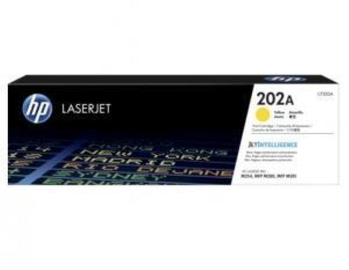 HP 202A / CF502A Yellow Original Toner
