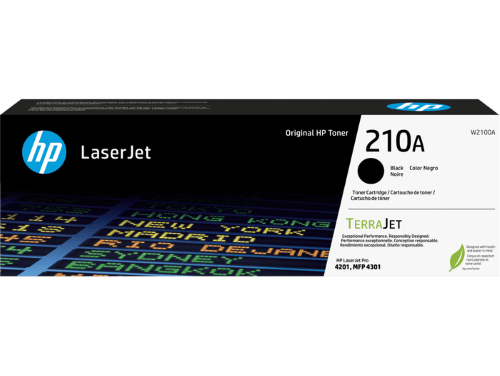 HP 210A Genuine Black Toner W2100A