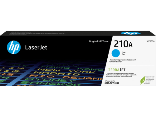 HP 210A Genuine Cyan Toner W2101A