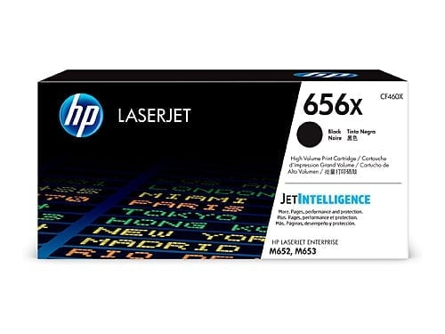 HP 656X Black LaserJet Toner Cartridge CF460X