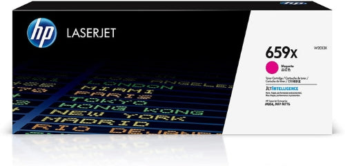 HP 659X Magenta High Yield LaserJet Toner Cartridge, Original W2013X