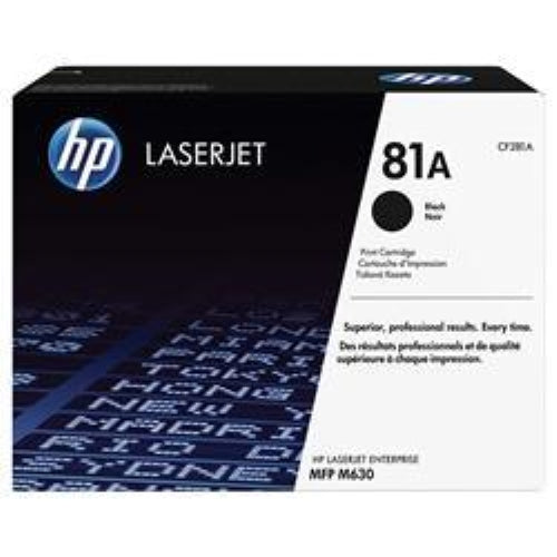 HP 81A / CF281A Black Original Toner
