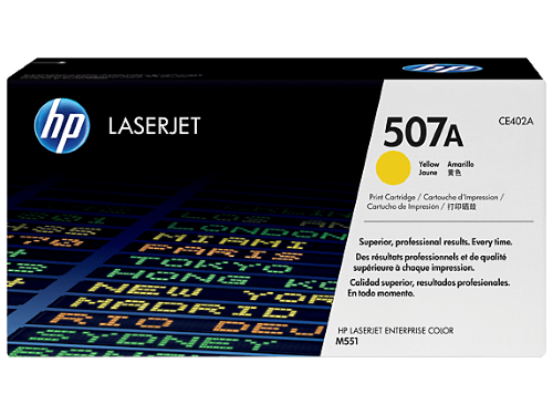 HP 507A / CE402A Yellow Original Toner