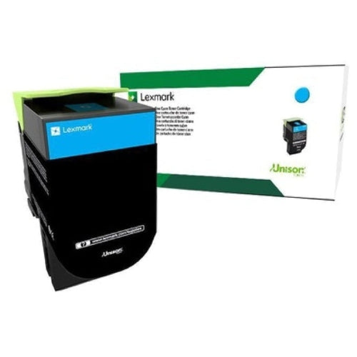 Lexmark 708 / 708HC Original Cyan Toner
