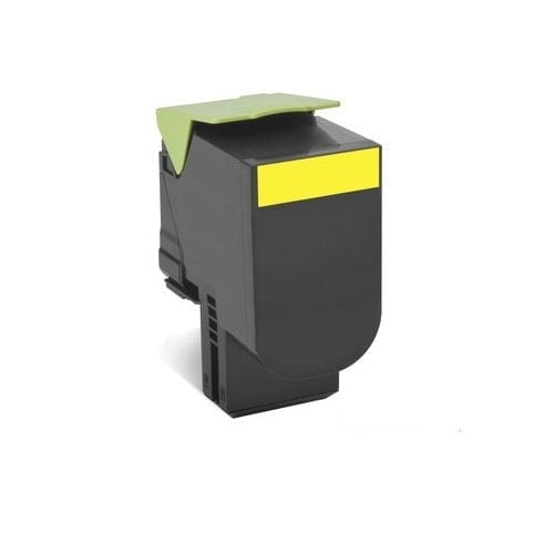 Lexmark 808 / 808HY Original Yellow Toner