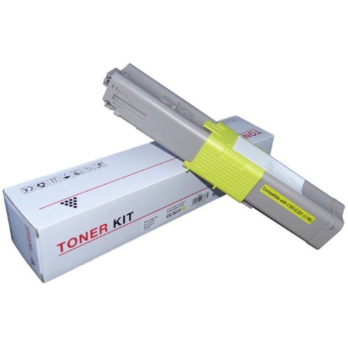 Oki C301 Original Yellow Toner