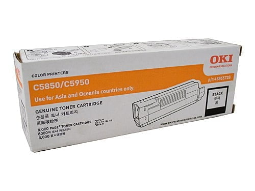 Oki C5850 / C5950 Original Black Toner
