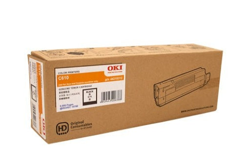 Oki C610 / C 610 Original Black Toner