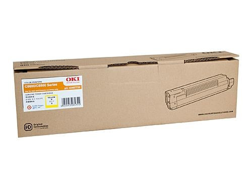 OKI C8600 HY High Capacity Yellow Toner