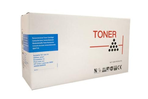 HP Q6471A #502A Remanufactured Cyan Toner